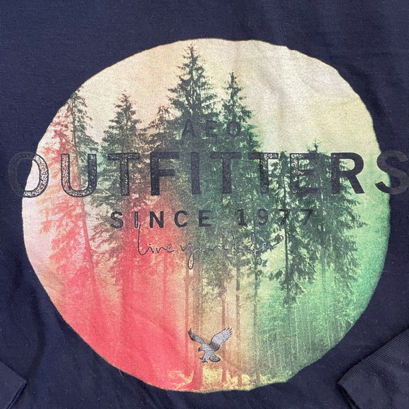 American Eagle Outfitters Soft & Sexy Graphic Top - Picture 8 of 11